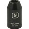 Dynamic 1/2" Drive Standard Socket, Black Phosphate, Tools 1/2" Drive 6 Point Metric, 9mm Standard Length D014009 - alternate 1